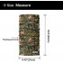 AXBXCX 2 Pack - Camouflage Print Seamless Neck Gaiter Bandana Face Mask for Outdoor Activities