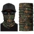 AXBXCX 2 Pack - Camouflage Print Seamless Neck Gaiter Bandana Face Mask for Outdoor Activities