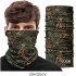 AXBXCX 2 Pack - Camouflage Print Seamless Neck Gaiter Bandana Face Mask for Outdoor Activities