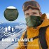 AXBXCX Men's Extreme Cold Weather Face Mask Neck Warmer for Winter Sports