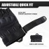 AXBXCX Tactical Fingerless Gloves for Men - Ultimate Impact Protection, Non-Slip & Breathable