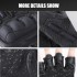 AXBXCX Tactical Fingerless Gloves for Men - Ultimate Impact Protection, Non-Slip & Breathable