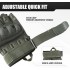 AXBXCX Tactical Fingerless Gloves for Men - Ultimate Impact Protection, Non-Slip & Breathable