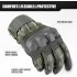 AXBXCX Tactical Gloves for Men - Protection, Flexible, Durable, Touchscreen Capable & Perfect for Outdoor Activities!