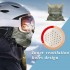 AXBXCX Animal Ski Mask - Made of Delong, Double-Layer - Stay Warm and Stylish on the Ski Slopes