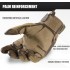 AXBXCX Touchscreen Motorcycle Tactical Gloves for Men for Airsoft Paintball Cycling Motorbike ATV Hiking Riding Work Outdoor Sport Men Gloves