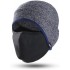 AXBXCX Winter Warm Skull Cap Helmet Liner Hat with Face Cover for Men Women