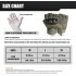 AXBXCX Fingerless Tactical Gloves for Men - Protection, Breathable, Comfortable & Perfect for Summer Outdoor Activities!