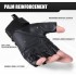 AXBXCX Fingerless Tactical Gloves for Men - Protection, Breathable, Comfortable & Perfect for Summer Outdoor Activities!