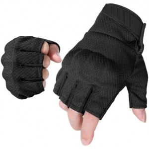 AXBXCX Tactical Fingerless Gloves - Breathable, Comfort, Durability, and Style Combined!