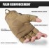 AXBXCX Tactical Fingerless Gloves - Breathable, Comfort, Durability, and Style Combined!