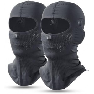 AXBXCX 2 Pieces Breathable Balaclava Face Mask Men for Outdoor Activities