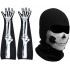 AXBXCX Skeleton Gloves + Ghost Mask